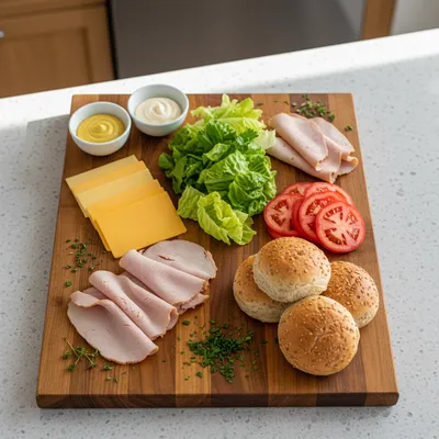 Turkey and Cheese Sliders – Perfect Game Day Appetizer - cooking process
