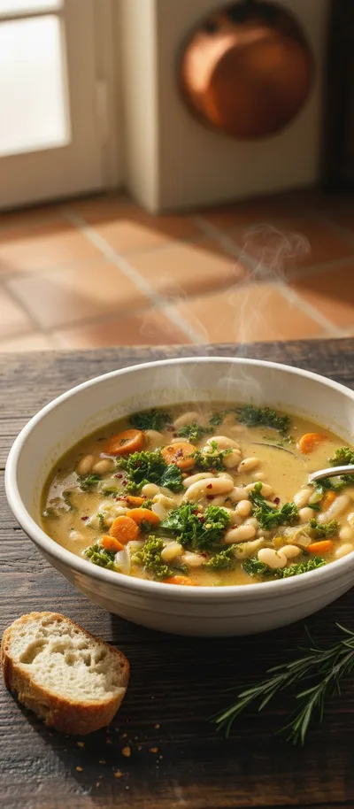 Tuscan White Bean Soup – Hearty & Flavorful