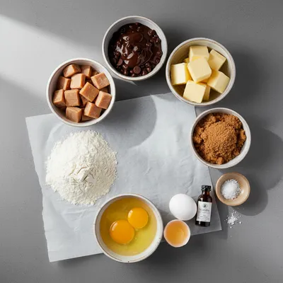 Twix Cookies – Sweet Snack - cooking process
