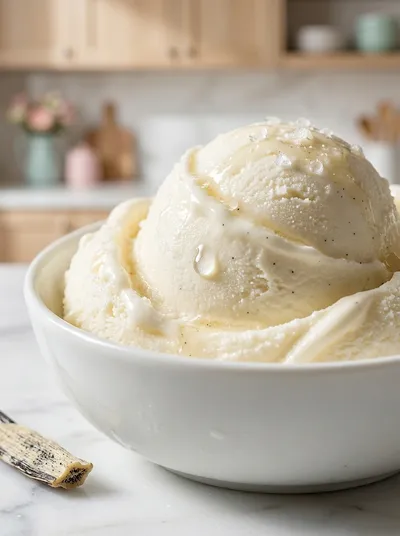 Homemade Vanilla Ice Cream – No‑Cook Recipe