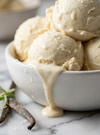 Vanilla Ice Cream – No‑Cook Homemade Treat