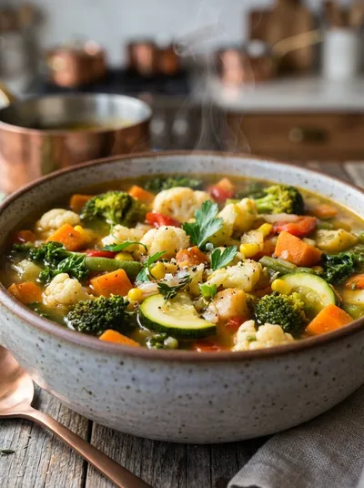 Vegetable Soup: Fresh Farmhouse Style