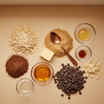 Vintage No-Bake Cookies - cooking process