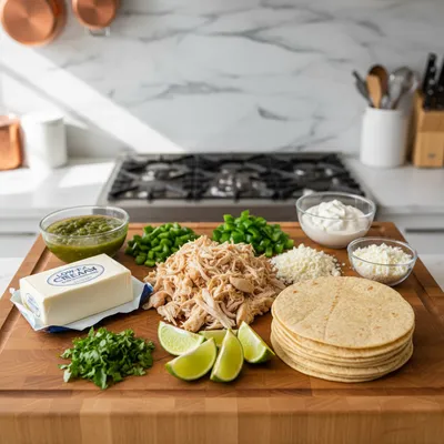 White Chicken Enchiladas – Easy 30‑Minute Recipe - cooking process