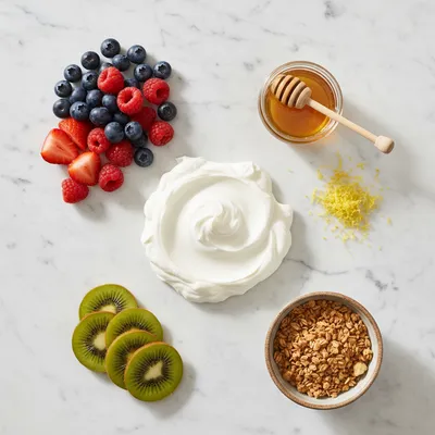 Healthy Yogurt Fruit Dip – Ready in 5 Minutes - cooking process