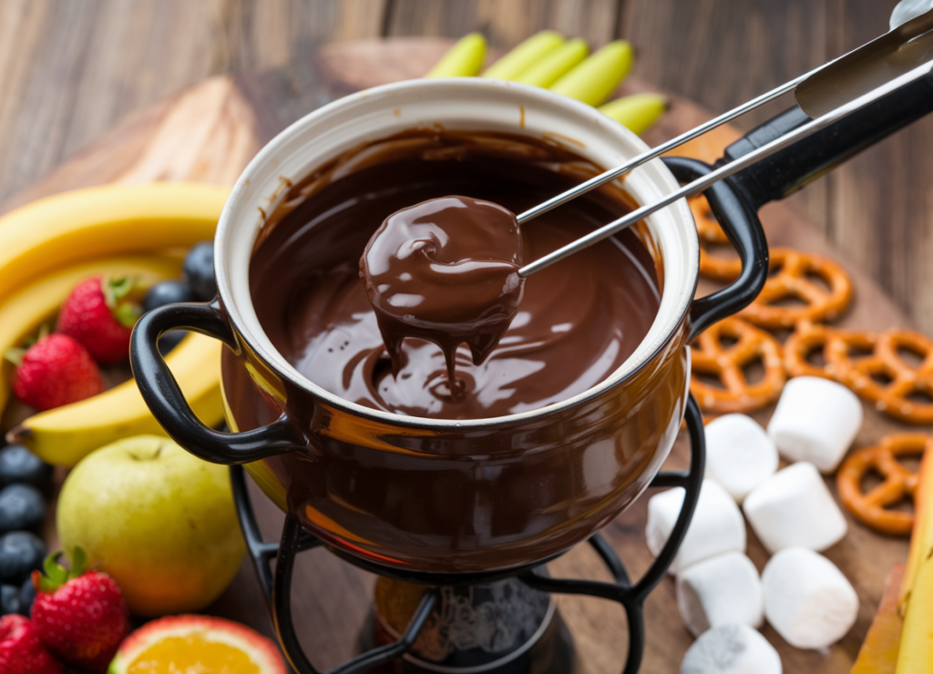 Chocolate Caramel Fondue