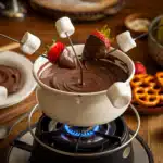 Crème Fraiche & Semi-Sweet Chocolate Fondue