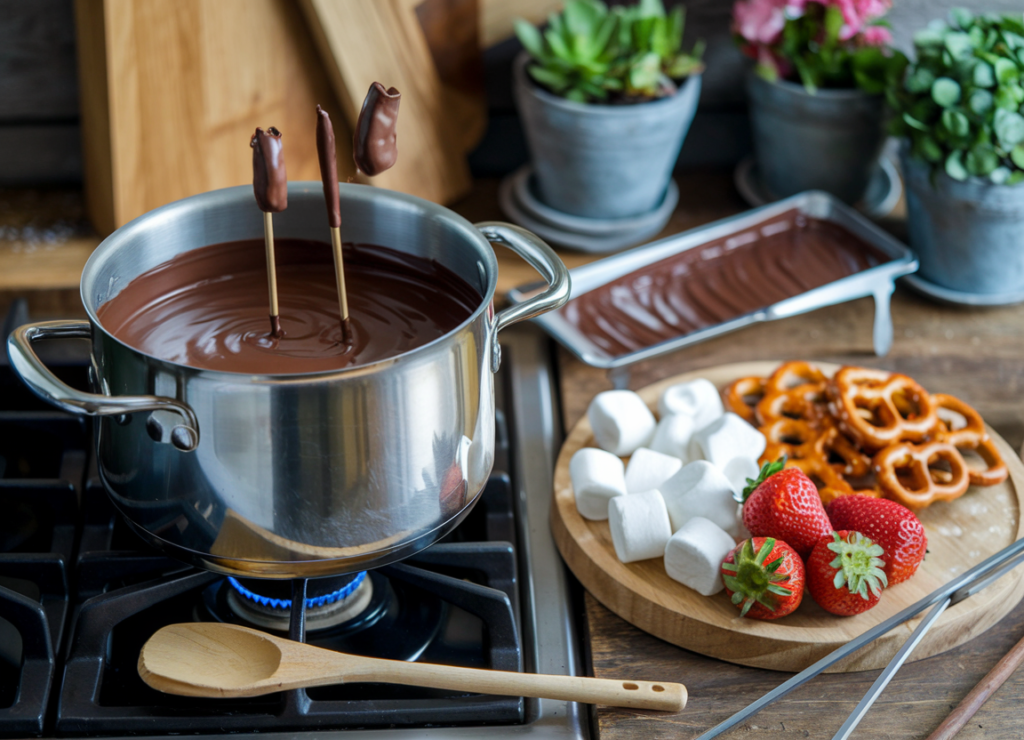 Milk Chocolate Fondue Recipe