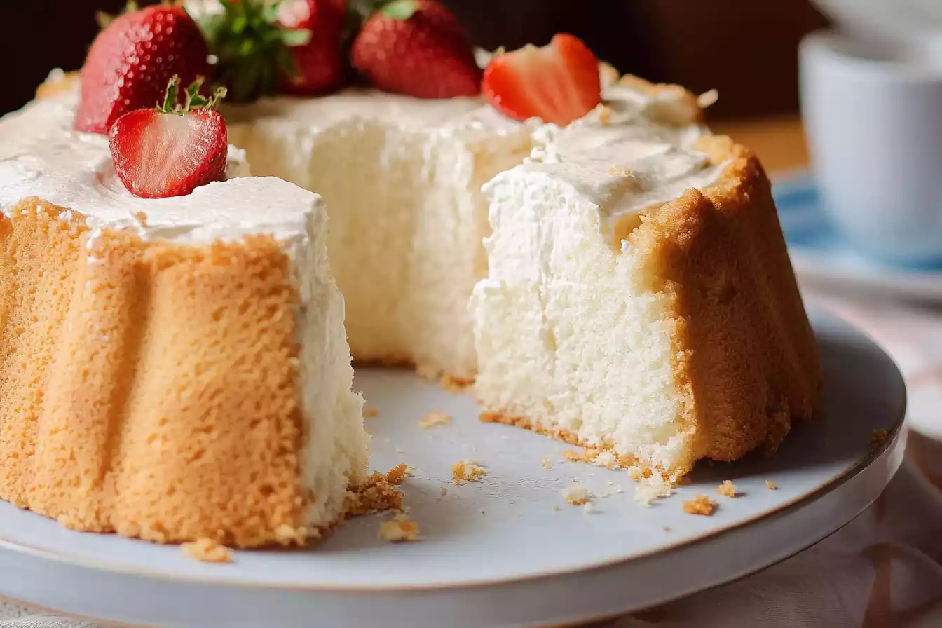 Does Angel Food Cake Have Icing