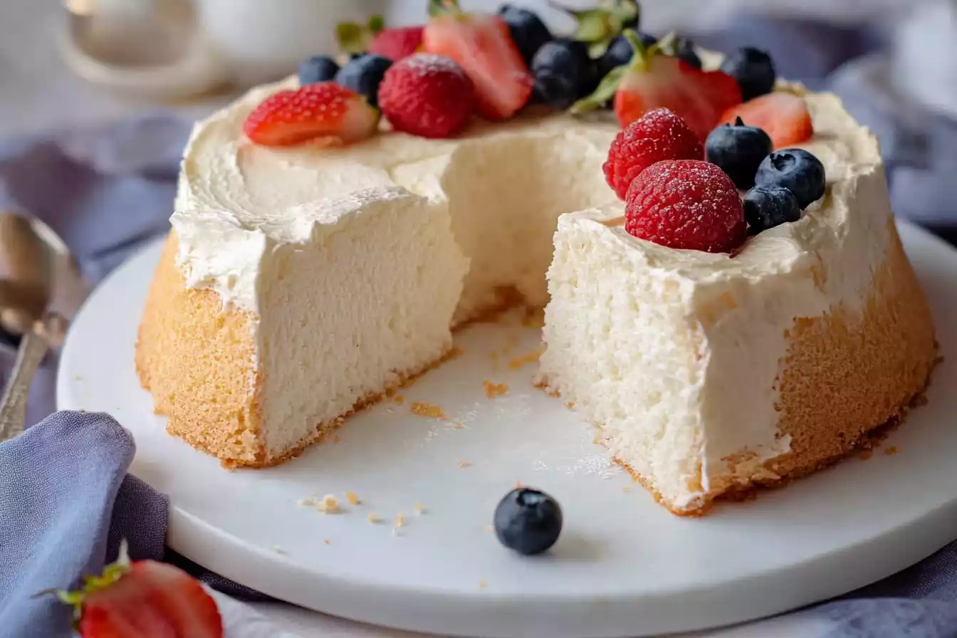 Does Angel Food Cake Have Icing