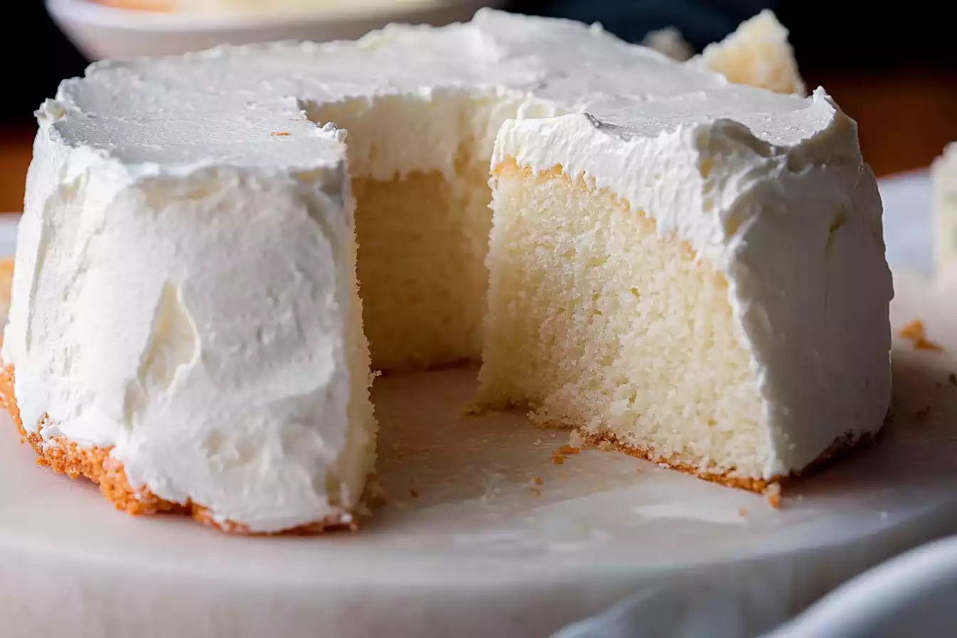 Does Angel Food Cake Have Icing