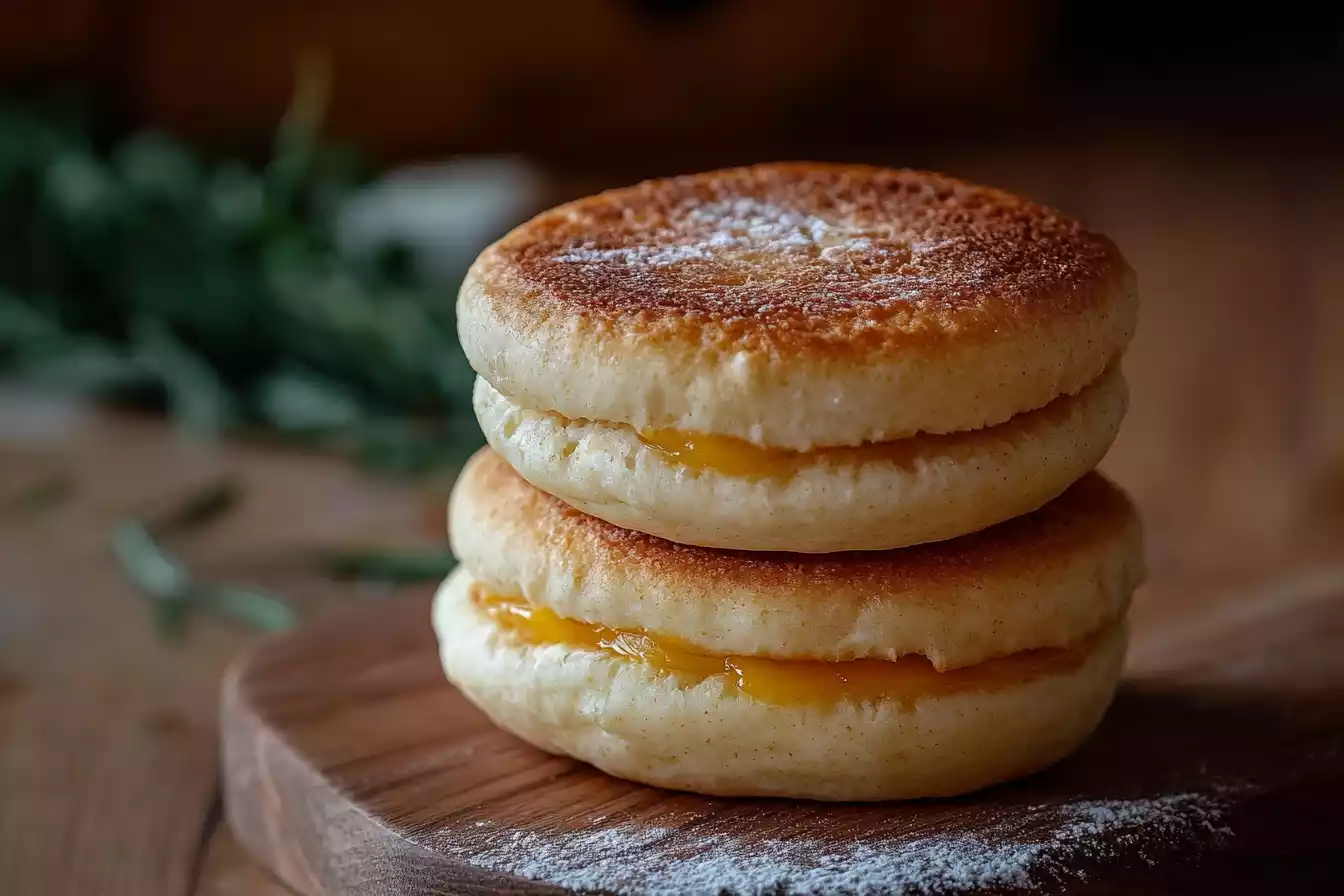 Sourdough English Muffins