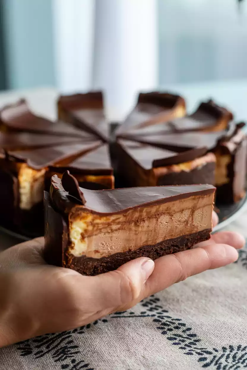 Espresso Chocolate Cheesecake