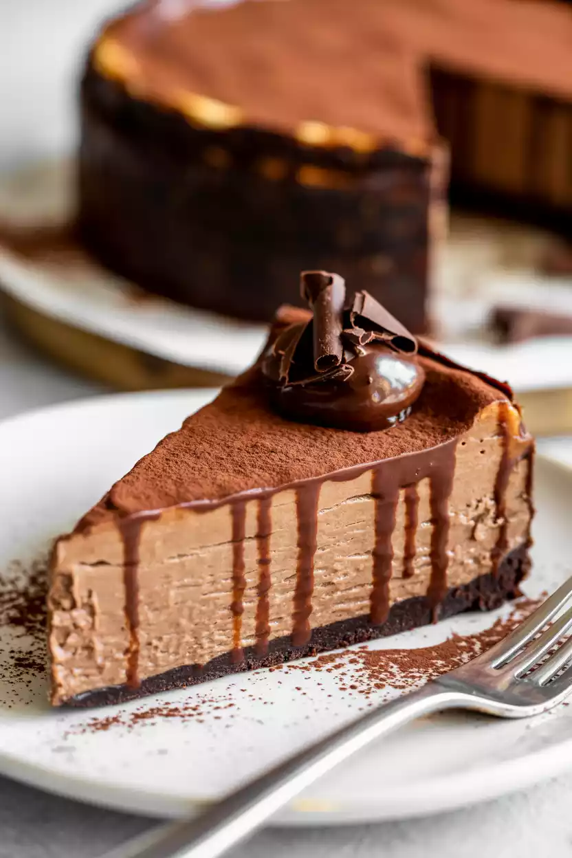 Espresso Chocolate Cheesecake