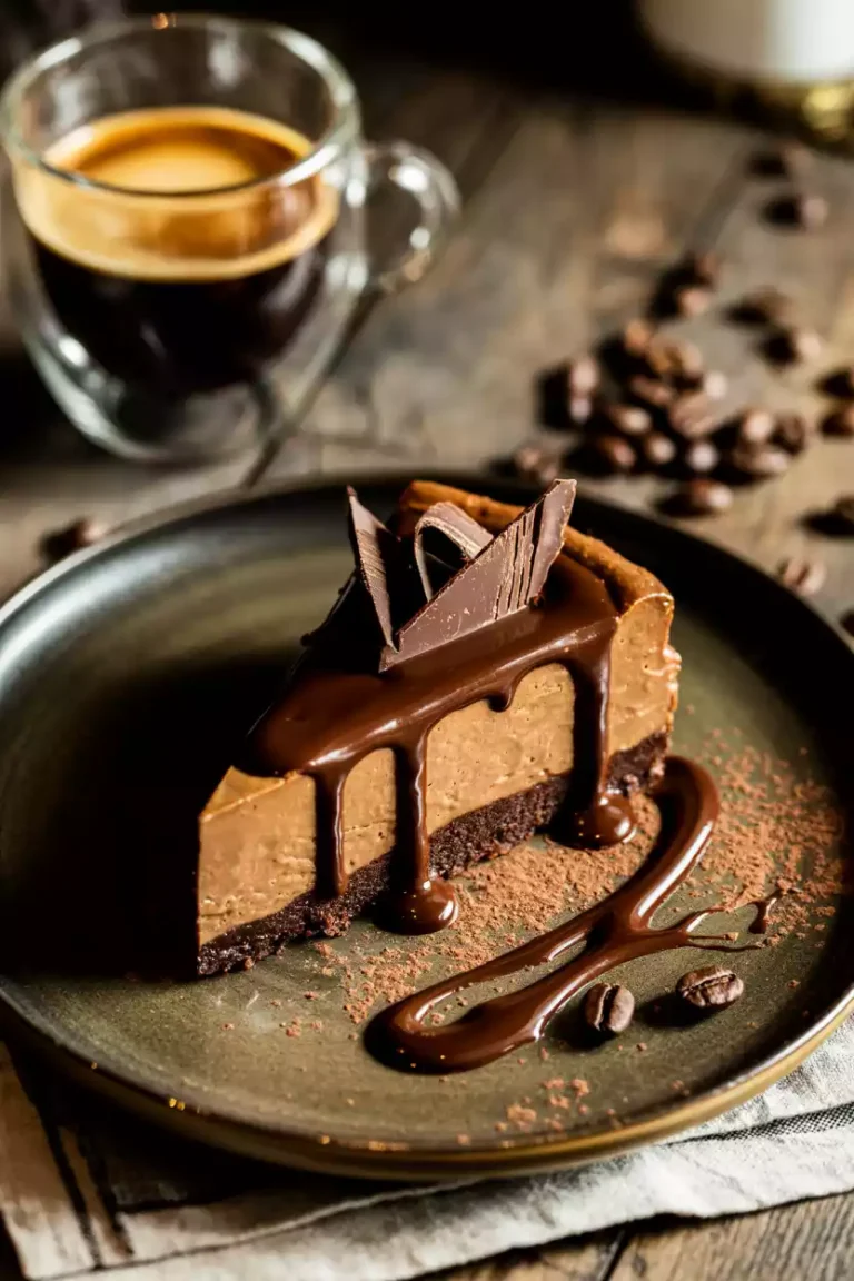 Espresso Chocolate Cheesecake