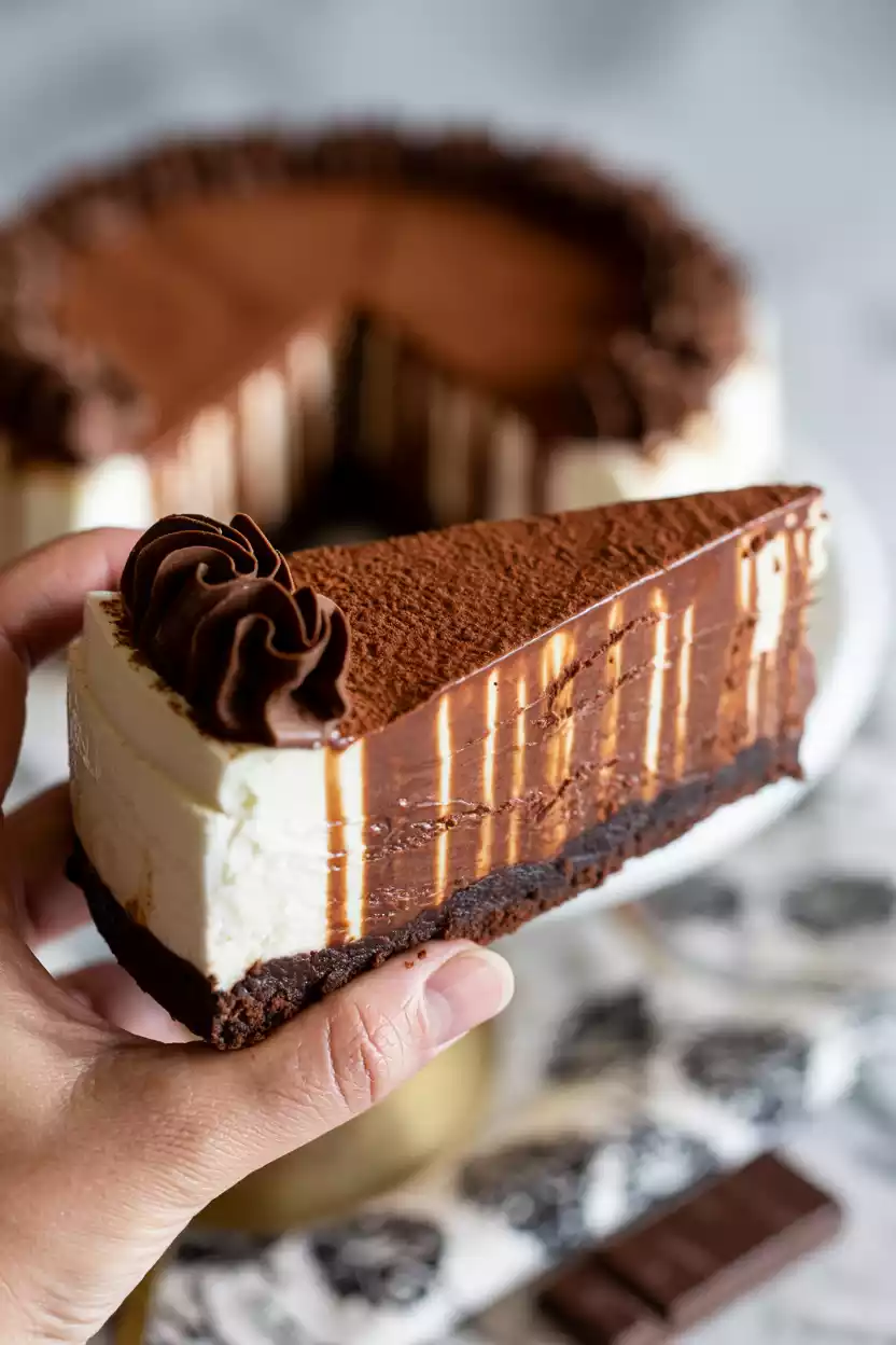 Espresso Chocolate Cheesecake
