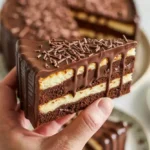 Queen’s Chocolate Biscuit Cake