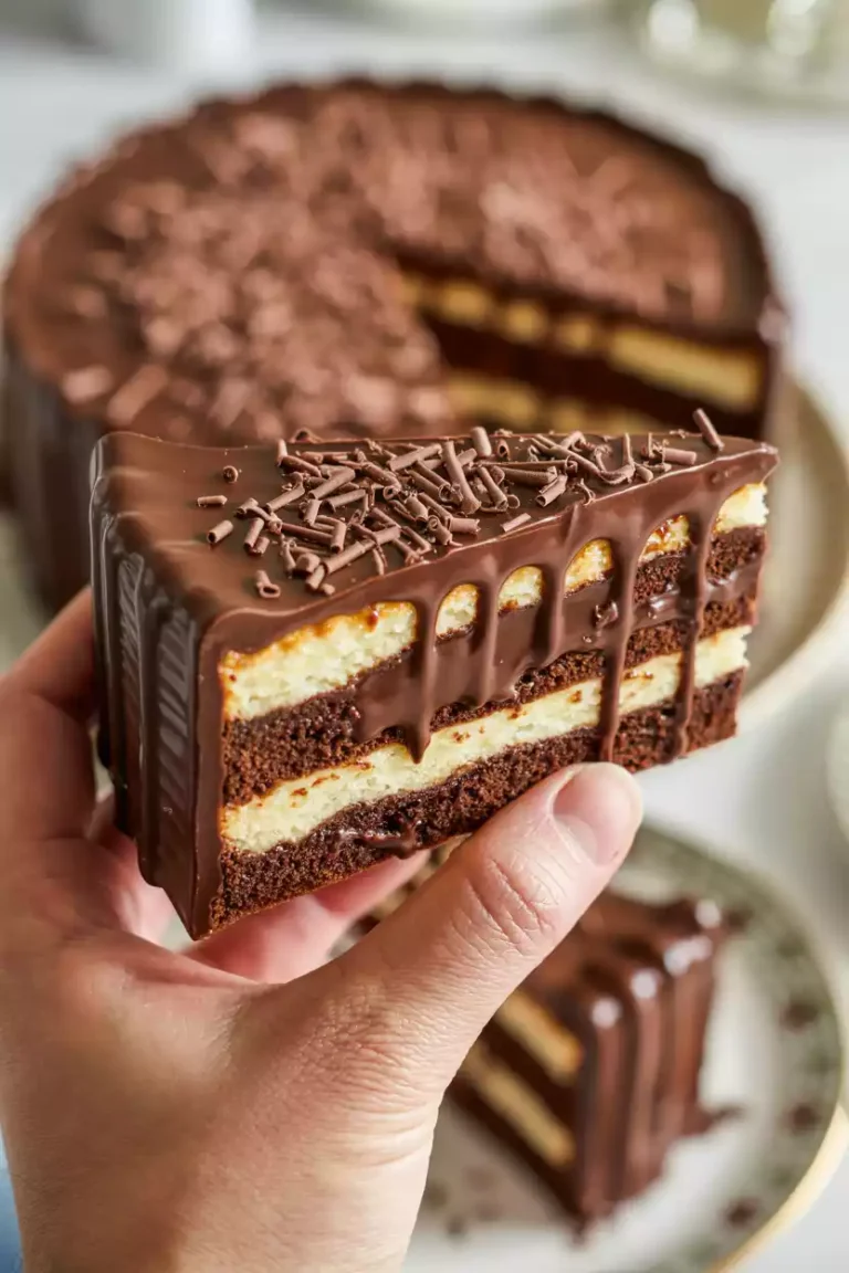 Queen’s Chocolate Biscuit Cake