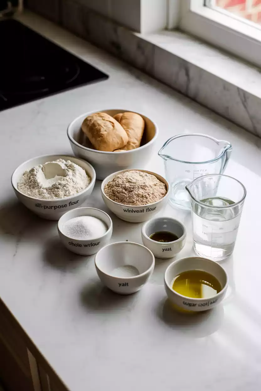 Small Batch Ciabatta Rolls