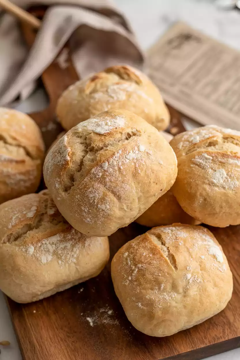Small Batch Ciabatta Rolls